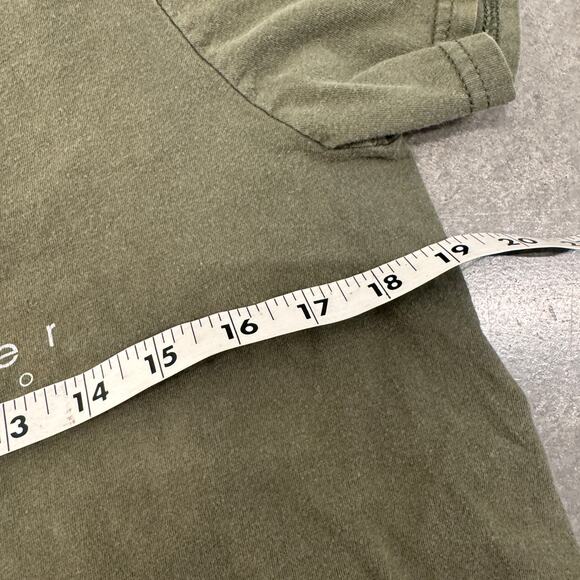 Vintage Y2K The Journey Is The Destination Boulder Colorado Green Graphic Tee M - Picture 4 of 5